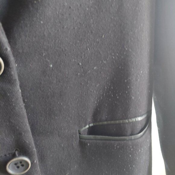 Black blazer style fall jacket - Picture 4 of 4